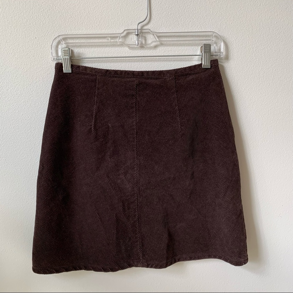 Vintage AT Denim mini skirt high waisted
